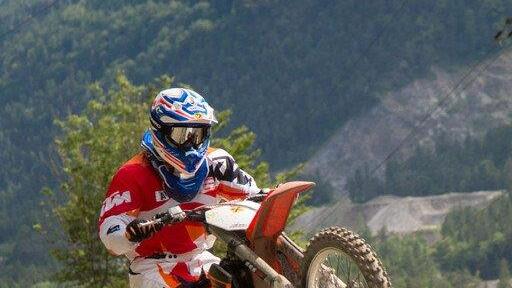 Marcel Hirscher auf dem Bike