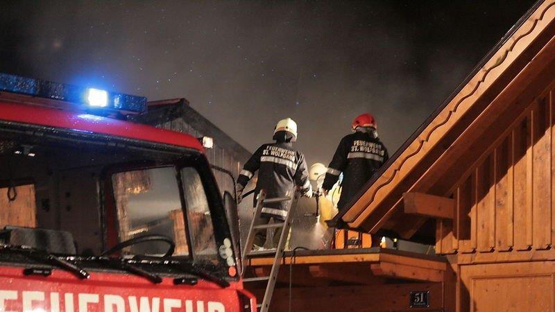 Bilder vom Löscheinsatz