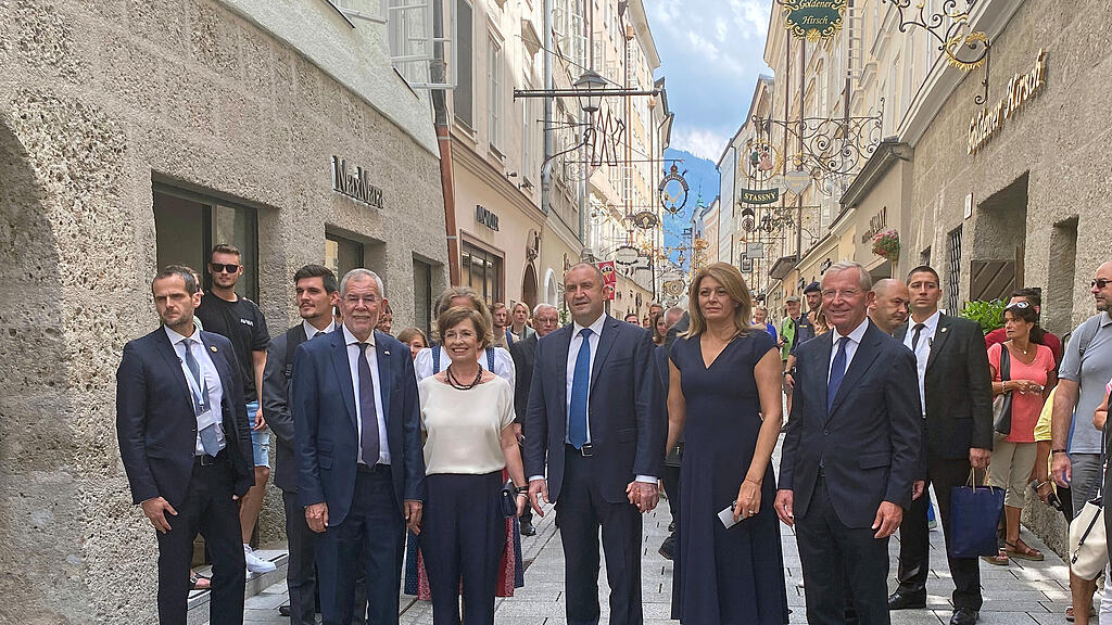 Bulgarischer Pr\u00e4sident in Salzburg