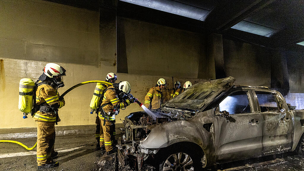 Autobrand Tauerntunnel II