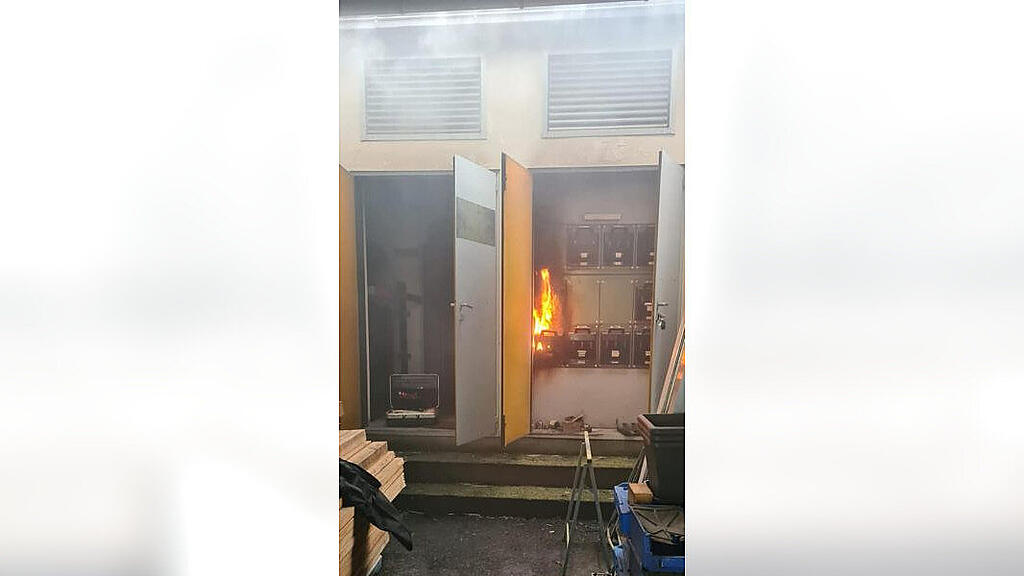 Trafobrand Bischofshofen