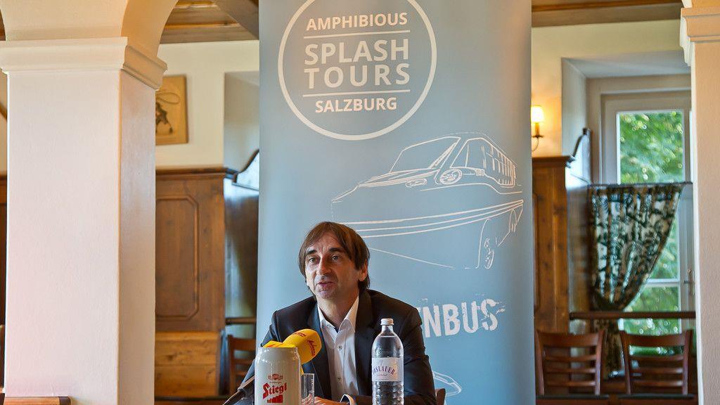 Vorstellung Amphibien-Bus Salzburg