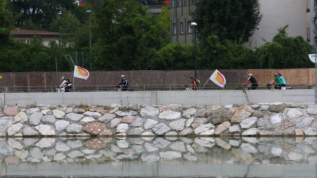 Friedensfahrer in Salzburg