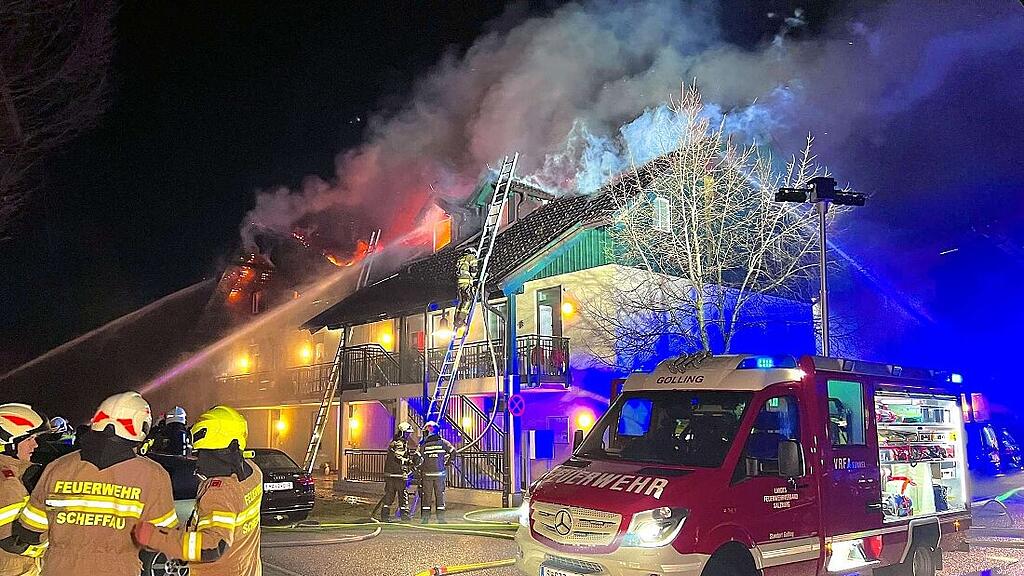 Golling: Brand in Mehrparteienhaus II
