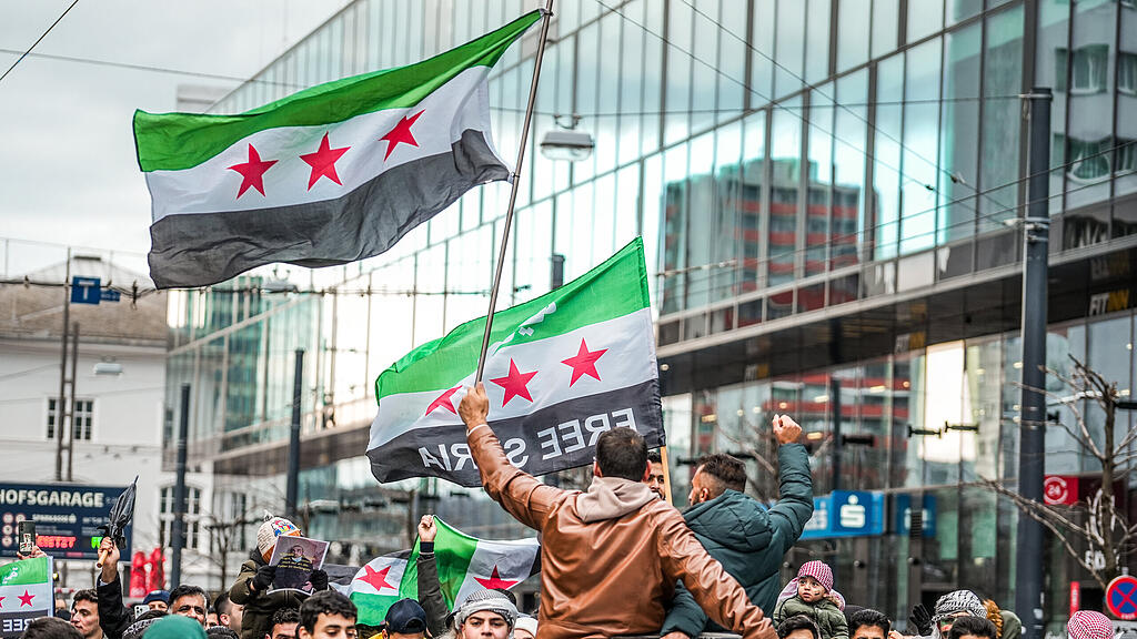 Demo Syrien Stadt Salzburg