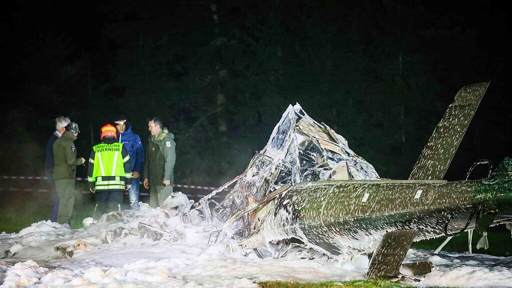 Bundesheer: Hubschrauberabsturz in OÖ