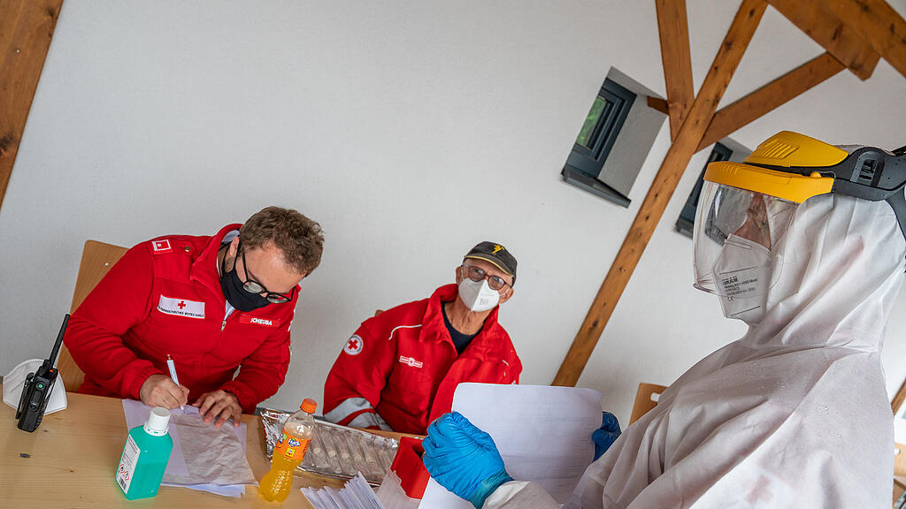 SB: Corona-Tests in St. Wolfgang, Salzkammergut