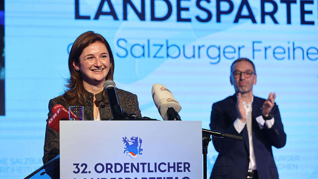FPÖ-Parteitag in Salzburg mit Svazek und Kickl