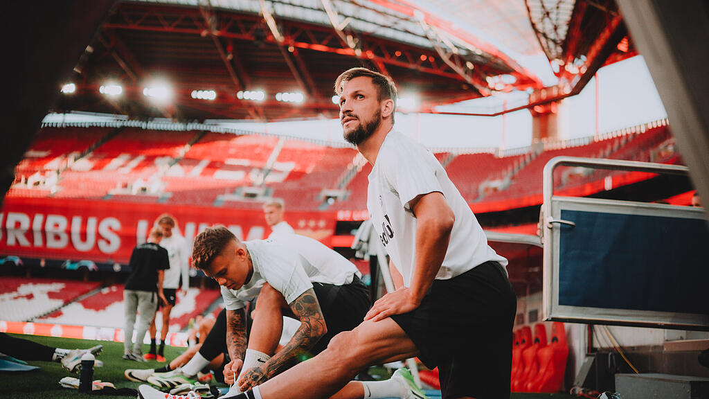 Red Bull Salzburg, Benfica Lissabon, Training, Andreas Ulmer