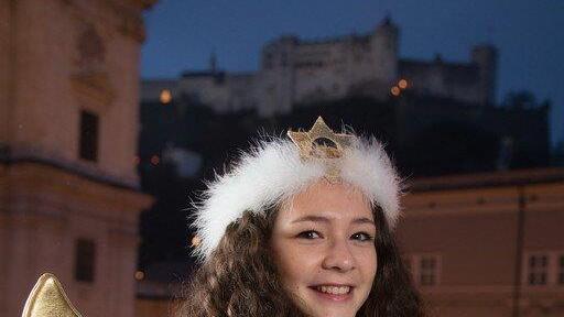 Salzburger Christkind und Engerl