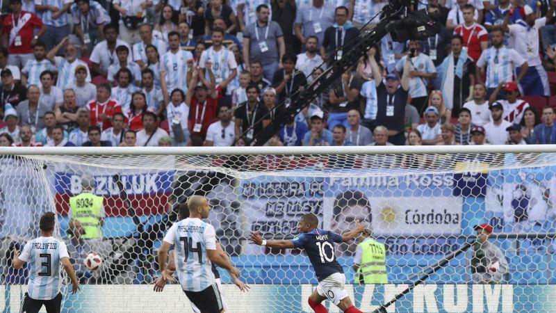 Fußball-WM: Frankreich - Argentinien 4:3