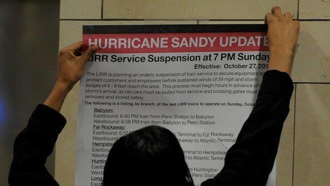 US-Ostküste: Warten auf Hurrikan Sandy
