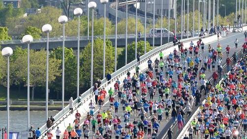 Bilder vom Vienna City Marathon