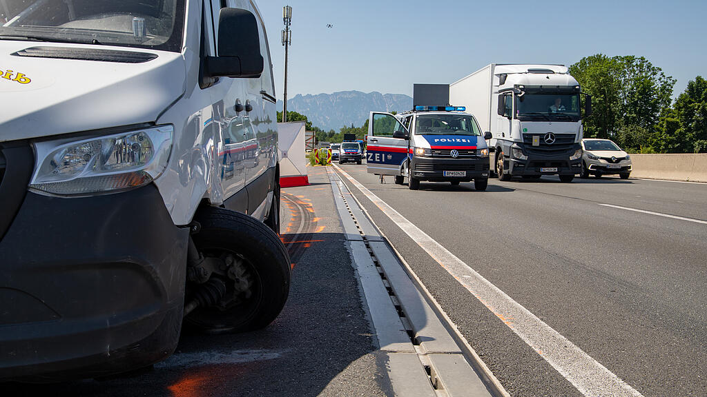 Tödlicher Pkw-Unfall A1 Flughafen