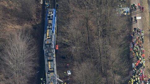 Zugunglück in Bad Aibling: Erschreckende Luftbilder