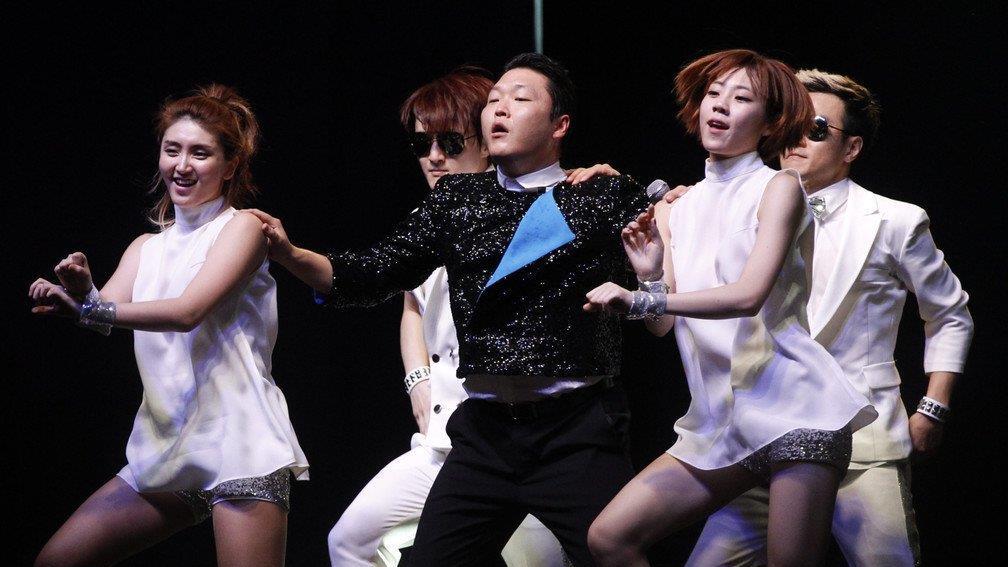 Gangnam Style: Rapper Psy in Aktion