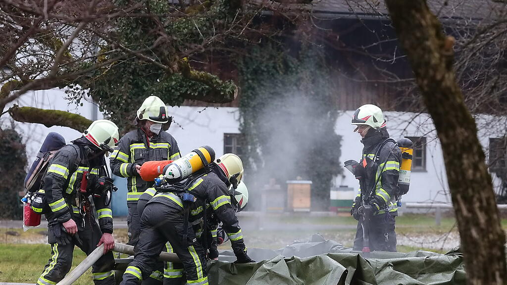 Gas-Einsatz Sinnhubstraße, Seniorenwohnheim Nonntal,