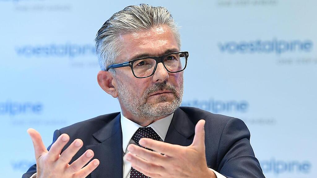 Voest-Chef Herbert Eibensteiner