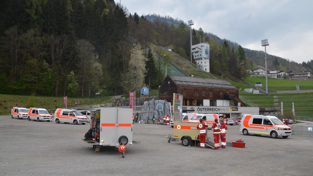Bischofshofen: Rotes Kreuz probt den Ernstfall