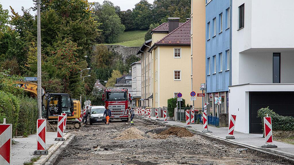 Baustelle Willibald-Hauthaler-Straße