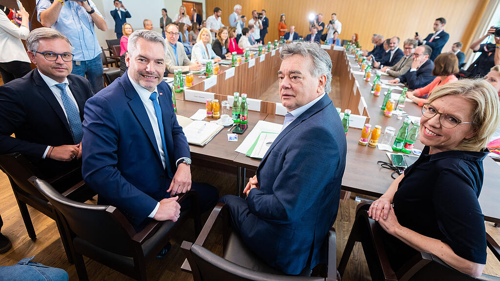 Sommer-Ministerrat: Strompreisbremse und teuerung
