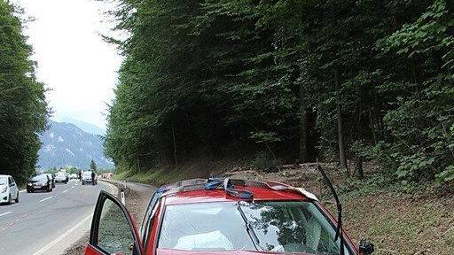 Bilder vom Horrorcrash in Hof