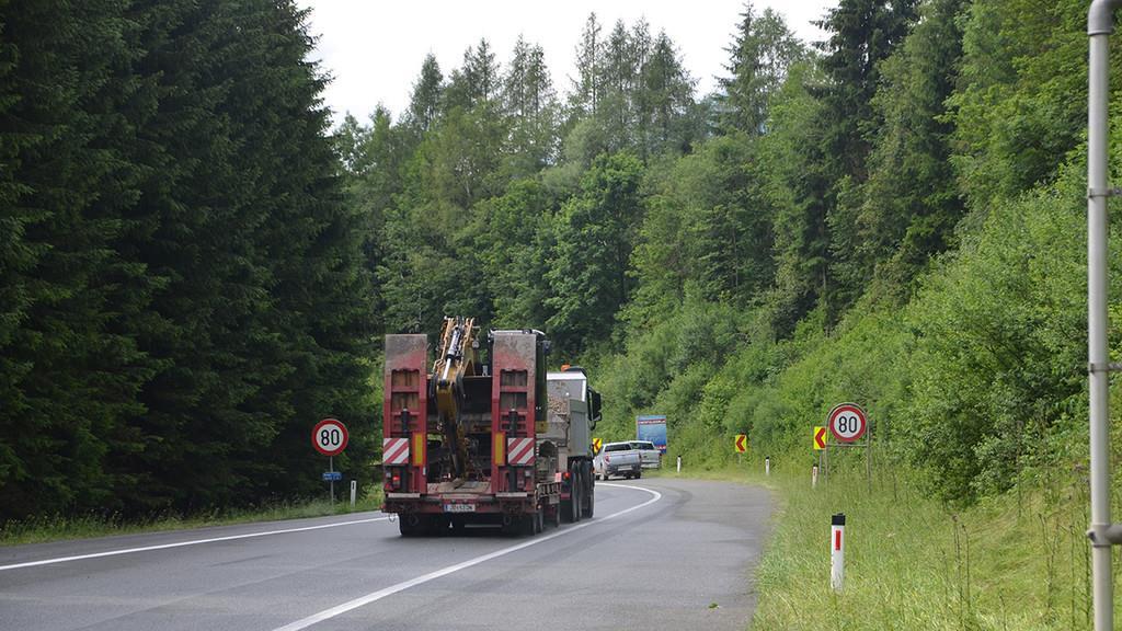 A10: Abfahrt Altenmarkt nach Murenabgang gesperrt - Bilder der Aufräumarbeiten
