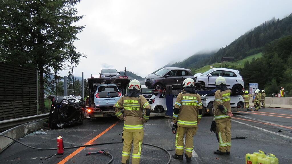 Unfall Lkw A10 Pfarrwerfen