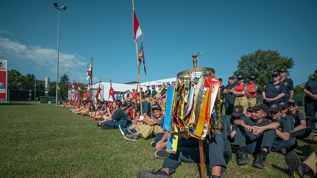 Bezirksjugendlager Feuerwehrjugend in Oberndorf