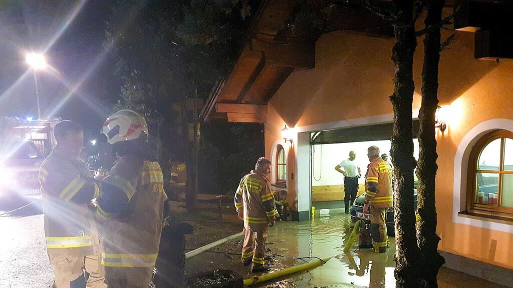 Unwetter in Lungötz