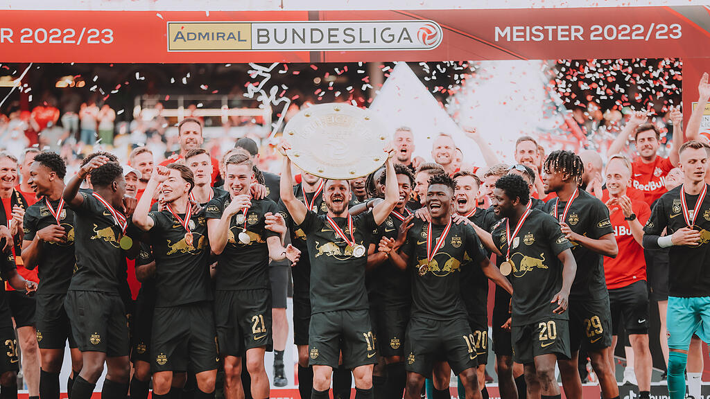 Red Bull Salzburg Meisterfeier 2023