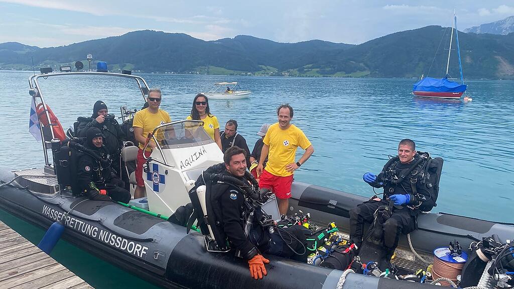 Bergung Holzboot Attersee