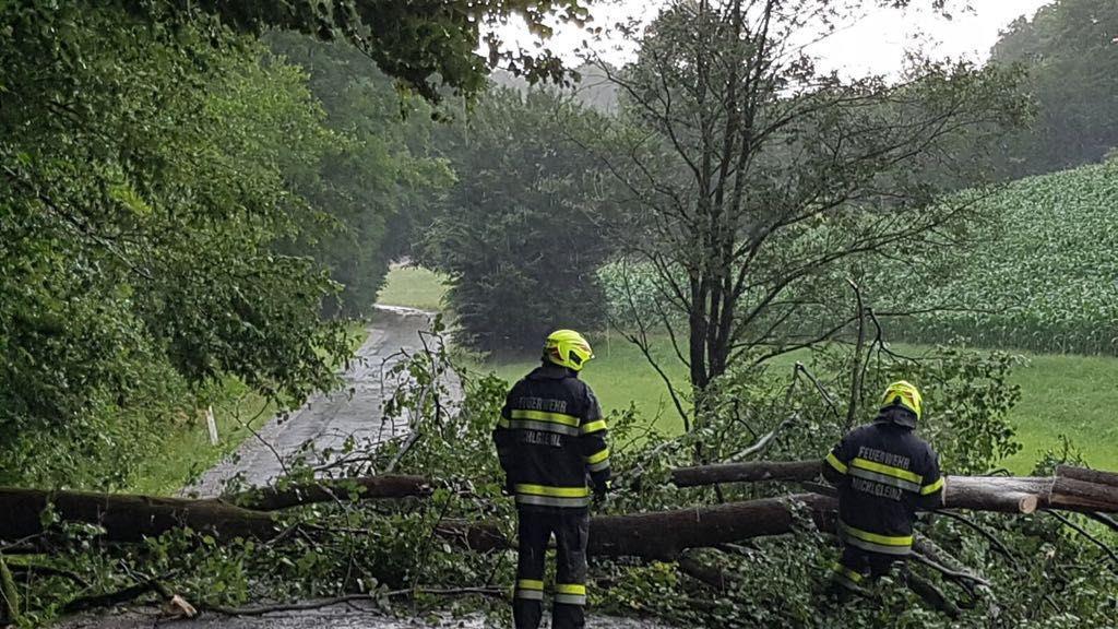 Unwetter in der Steiermark
