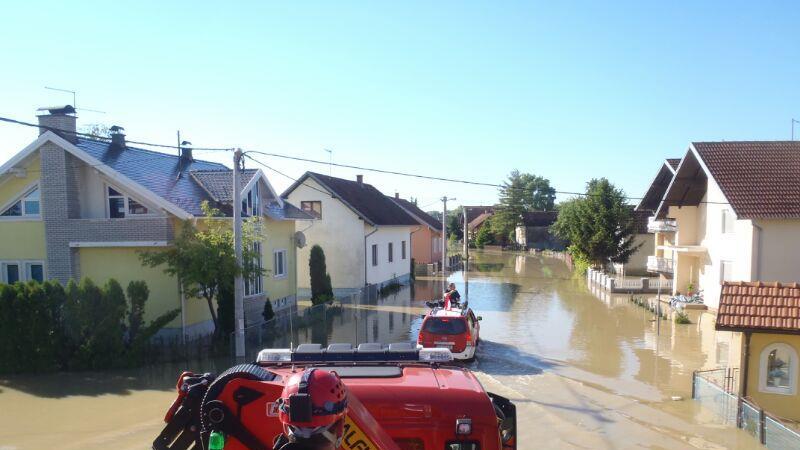 Wasserrettung Salzburg in Bosnien