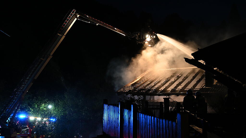 Großbrand Bauernhof Großarl