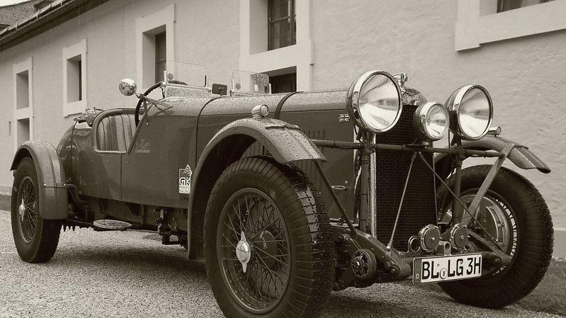 Oldtimer in Hellbrunn