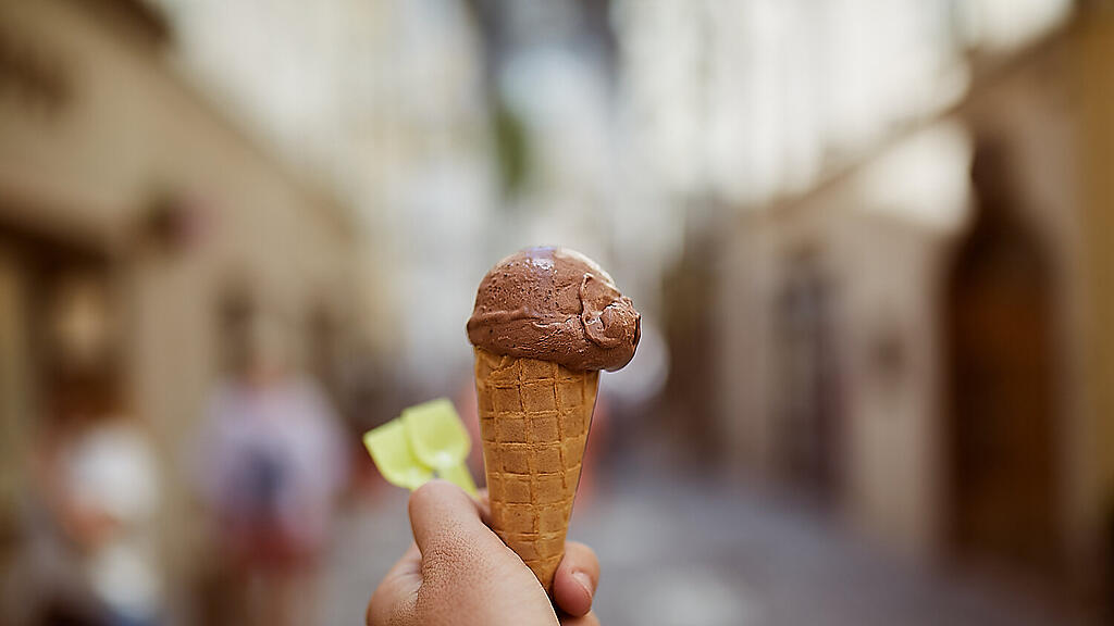Eis, Eiscreme, Schoko, SB