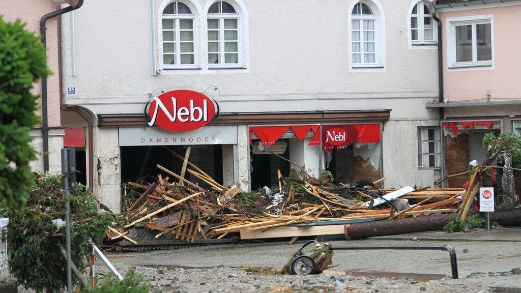 Hochwasser und Überflutungen in Simbach am Inn II