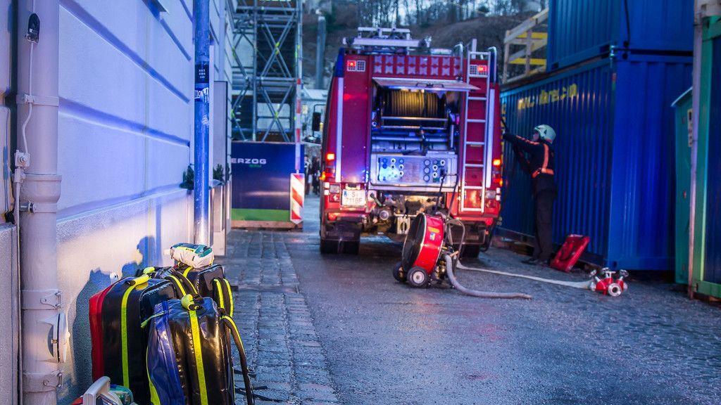 Brand im Hotel Sacher