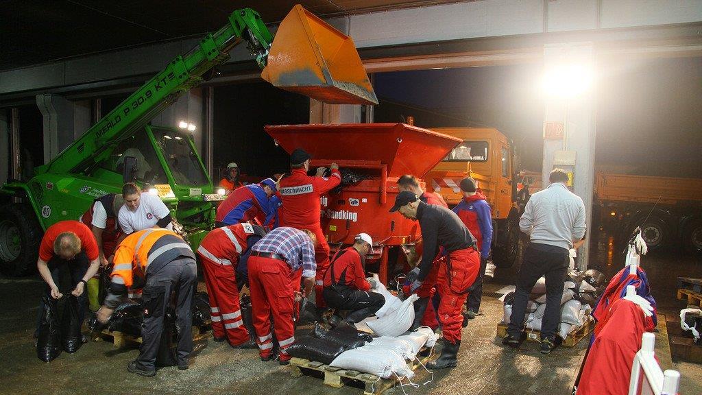 Hochwasseralarm im Lkr. Berchtesgadener Land