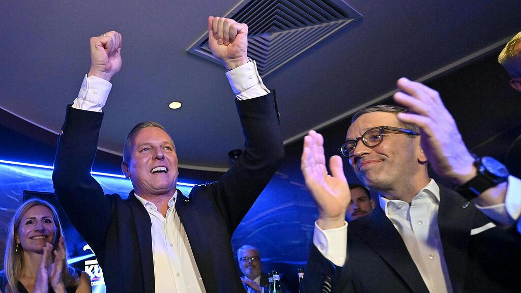 FPÖ-Wahlparty in der Steiermark