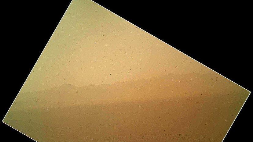 Marsrover "Curiosity" sendet farbiges Panorama-Foto