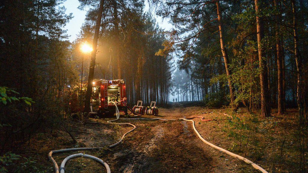 Waldbrände um Berlin