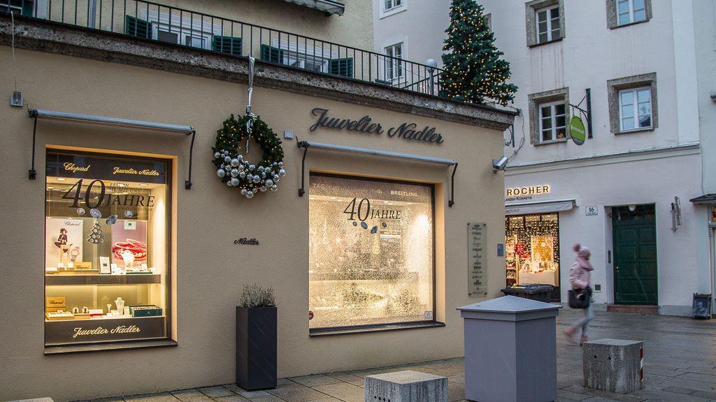 Einbruchsversuch bei Juwelier Nadler