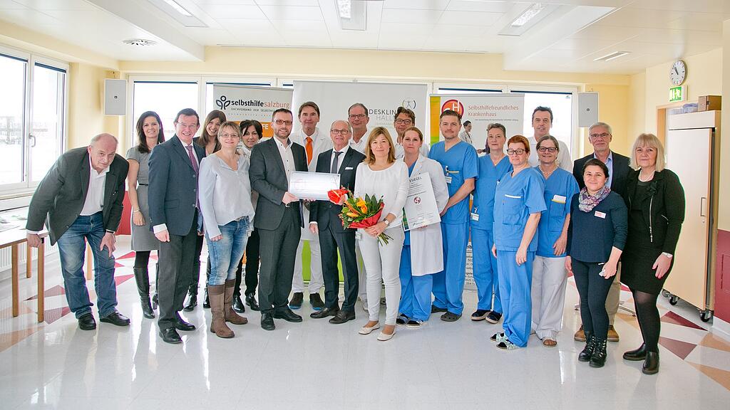 Das Krankenhaus Hallein freut sich über die Auszeichnung.