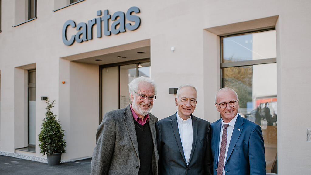 Eröffnung, Caritas-Zentrale