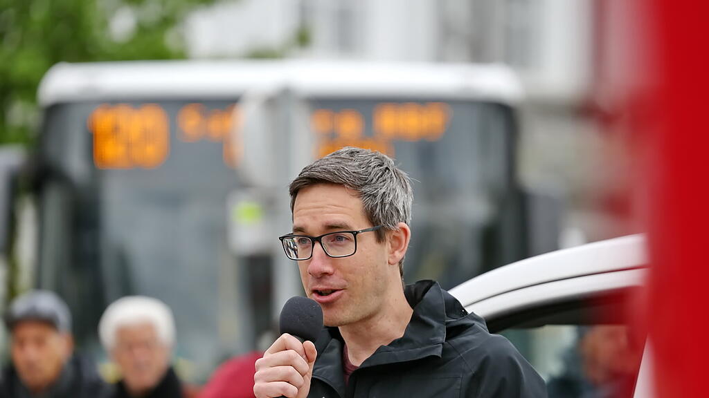 1. Mai-Demo in der Stadt Salzburg