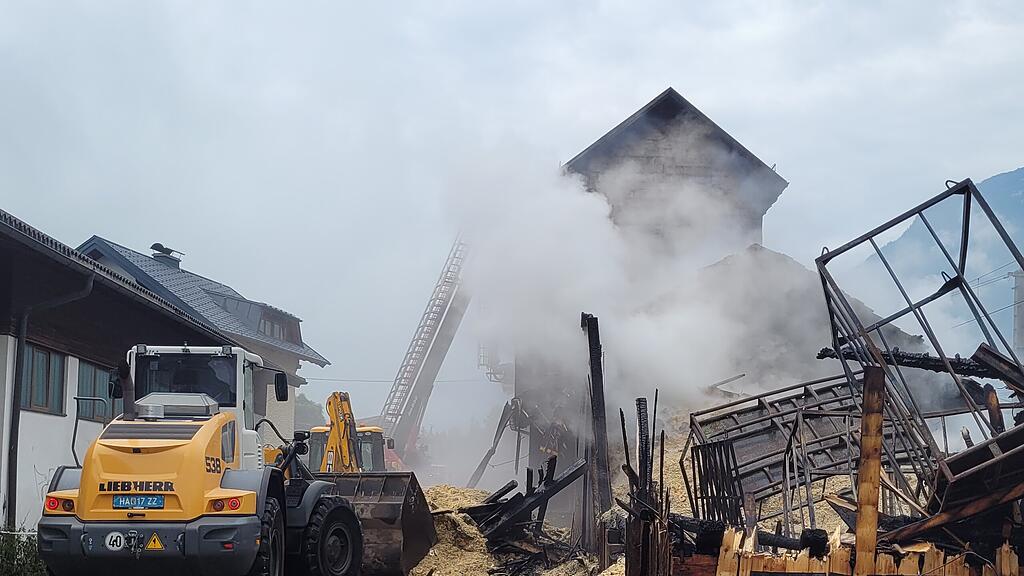 Brand Lagerhaus Kuchl