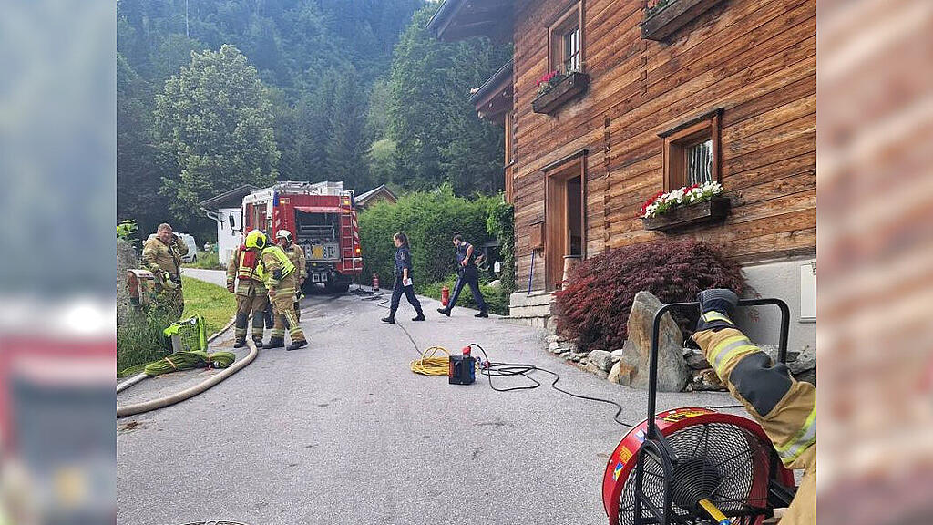 Gasexplosion in Neukirchen am Großvenediger