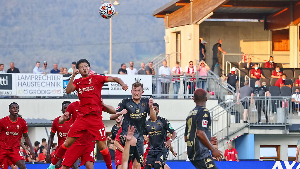 Mainz 05 gegen Liverpool Testspiel in Grödig